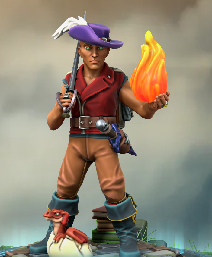 Macao Hero Forge concept render