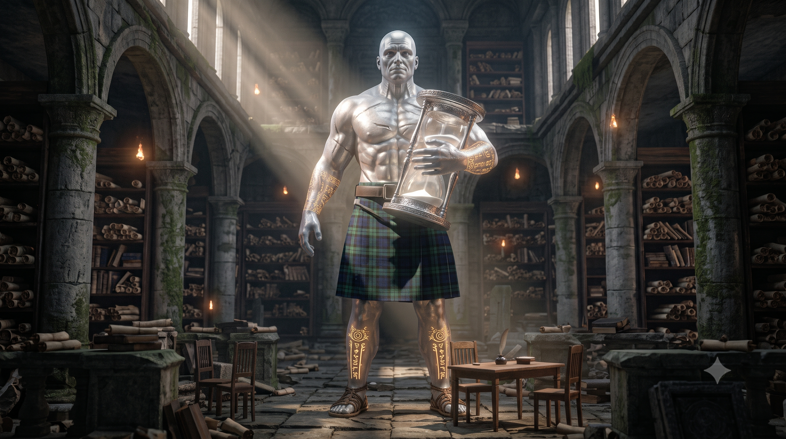 Noia within the Timeless Library, his neutral outer-planar home